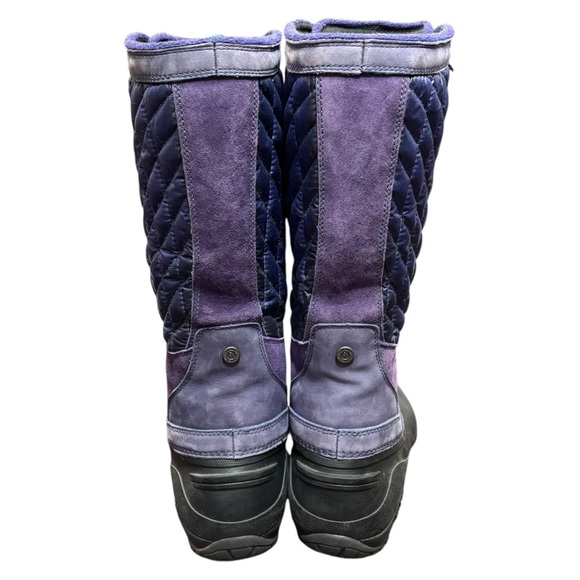 The North Face Thermoball Purple Utility Tall Winter Boots size Women’s 8.5 - Picture 6 of 9